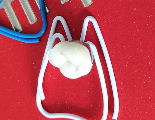 प्रयोगशाला पीएफएम डेंटल क्राउन 3 डी प्रिंटिंग ब्रिज डेंटल क्राउन