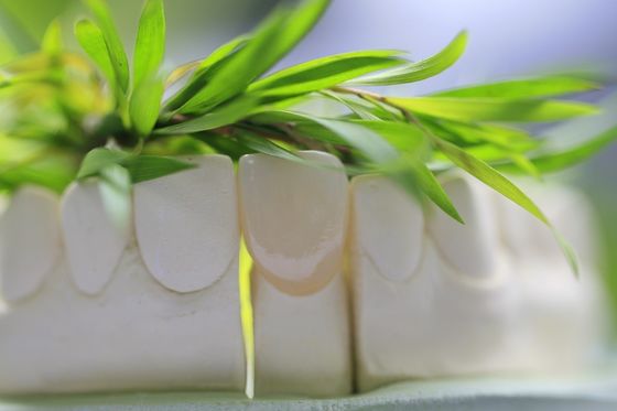 पूर्वकाल दांत के लिए प्राकृतिक स्थायी ग्लास सिरेमिक डेंटल क्राउन